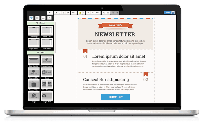 Odoo • Bilde og tekst